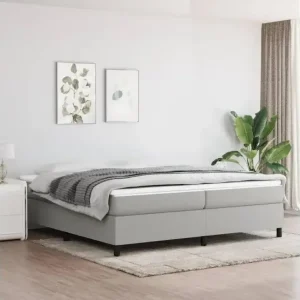 Unterfederung für Bett, hellgrau, 200 x 200 cm, Stoff - HaustierPro