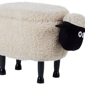 Urnen Fabric Storage Animal Stool Elfenbein SHEEP - HaustierPro