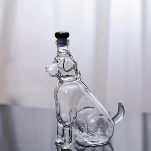 Valtea CanineArt Crystal Decanter – Köpek Figürlü El Yapımı Cam Şişe - HaustierPro