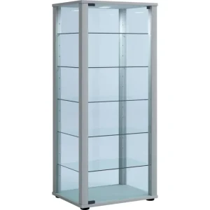 VCM Standvitrine Kavisa L mit Zubehör-Set - HaustierPro