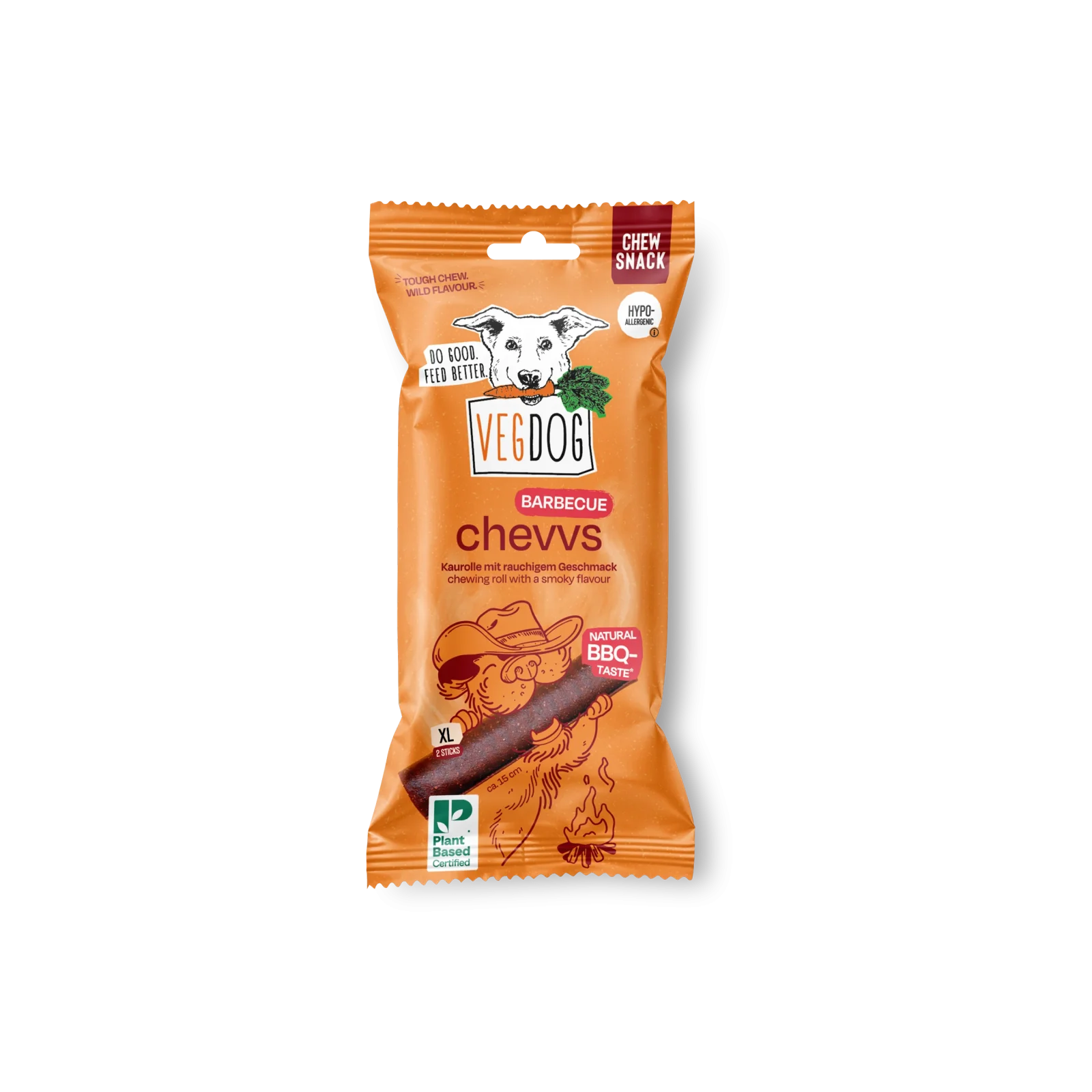 VegDog BARBECUE CHEVVS XL
