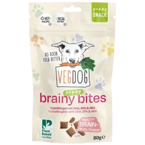 VEGDOG Brainy Bites 80 g