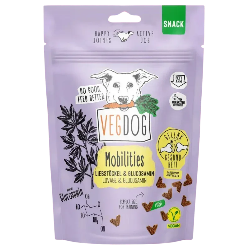 VEGDOG Snack Mobilities Mini 115 g