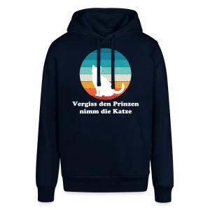 "Vergiss den Prinzen nimm die Katze!" | Frauen Bio-Hoodie