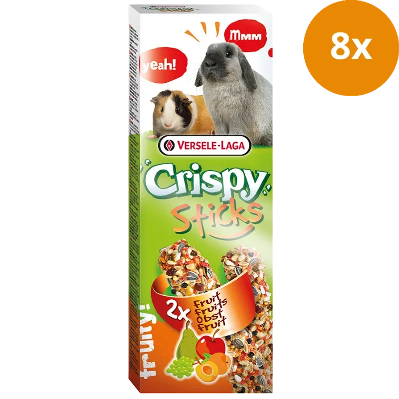 Versele Crispy Sticks Kaninchen-Meerschweinchen Obst 110 g - Image 2