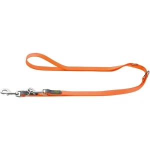 Veterinär-geprüft Hunter Führleine Convenience neonorange 200 x 1,5 cm | 863114 - HaustierPro