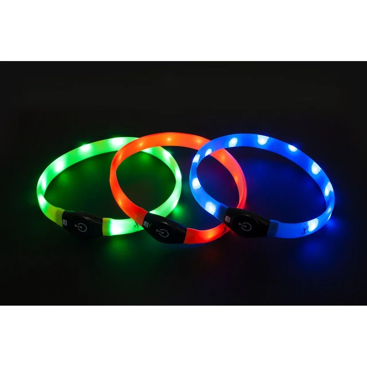Visio Light Leuchthalsband LED für Hunde mit Langhaar - Image 2