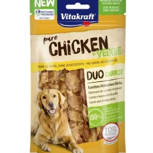 Vitakraft Chicken & Veggie Duo Karotten-Hühnchen-Sticks 80g