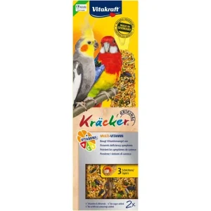 Vitakraft Kräcker 2er für Großsittiche 180g | DAS FUTTERHAUS
