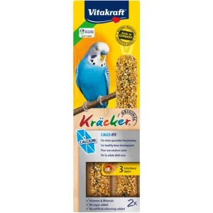 Vitakraft Kräcker 2er für Sittiche Calci-Fit 60g | DAS FUTTERHAUS
