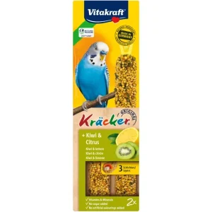Vitakraft Kräcker 2er für Sittiche Kiwi & Citrus 60g | DAS FUTTERHAUS