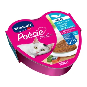 Vitakraft Poésie Lachs & Spinat in Gelee