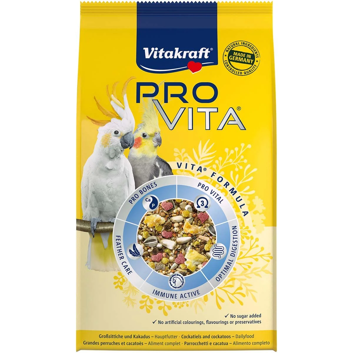 Vitakraft Vogelfutter Pro Vita Großsittich - 750g