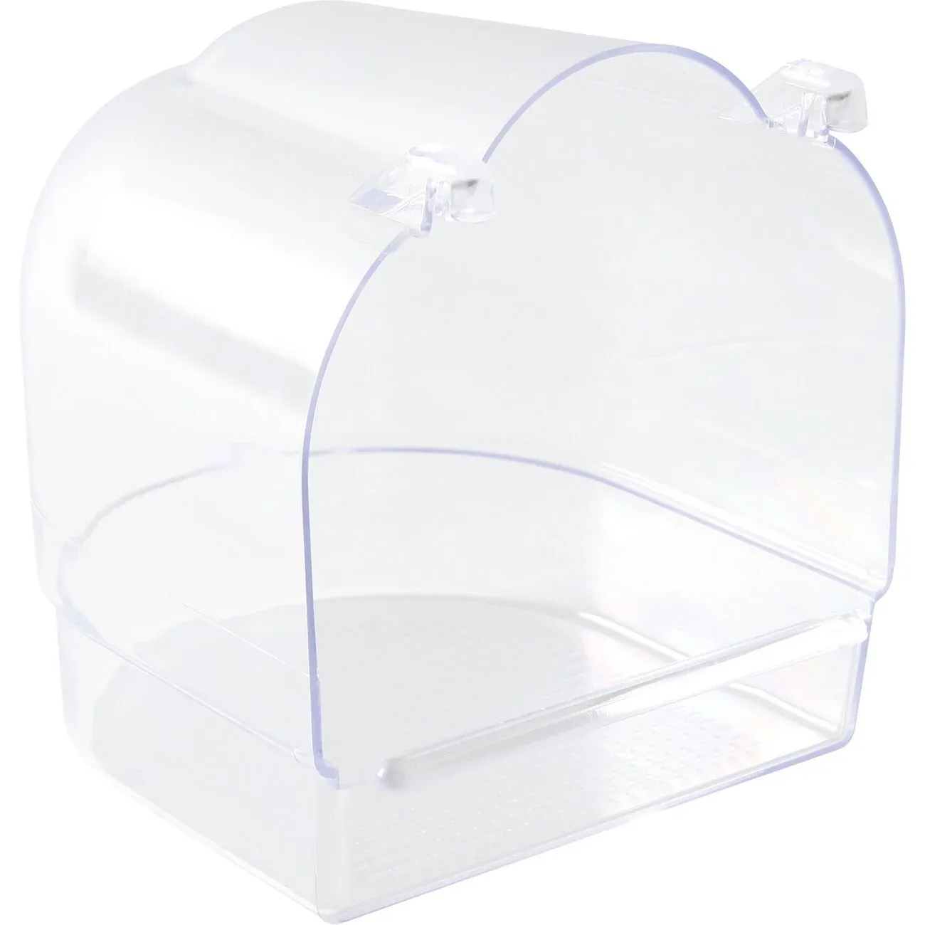 Vogel Badehaus transparent