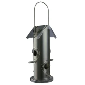 Vogelfutterspender aus Metall