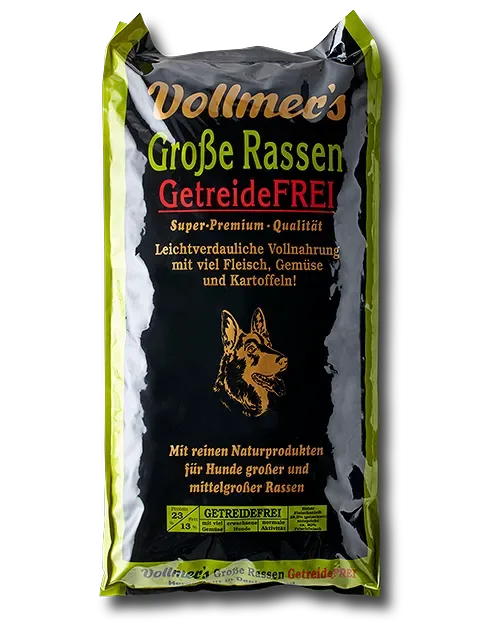 Vollmer's Hundefutter Große Rassen getreidefrei