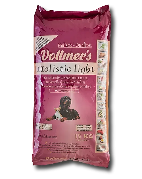 Vollmer's Hundefutter Holistic Light