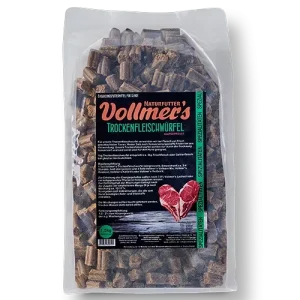 Vollmer's Hundefutter Trockenfleischwürfel