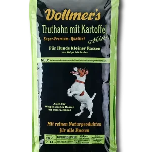 Vollmer's Hundefutter Truthahn mit Kartoffel Mini