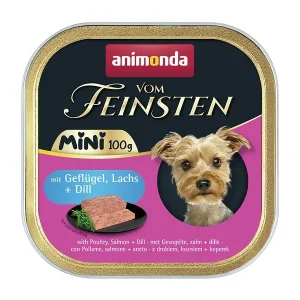 Vom Feinsten Adult Mini mit Geflügel, Lachs & Dill 100g | DAS FUTTERHAUS
