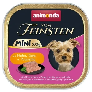 Vom Feinsten Adult Mini mit Huhn, Gans & Petersilie 100g | DAS FUTTERHAUS