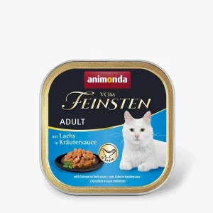 Vom Feinsten Adult mit Lachs in Kräutersauce 100g | DAS FUTTERHAUS