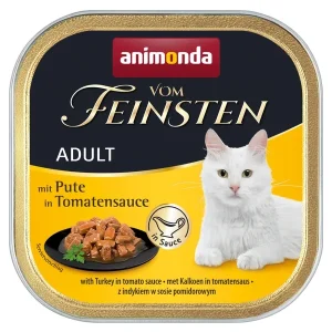 Vom Feinsten Adult mit Pute in Tomatensauce 100g | DAS FUTTERHAUS