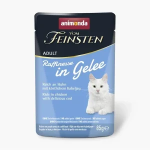 Vom Feinsten Adult Raffinesse reich an Huhn mit Kabeljau 85g | DAS FUTTERHAUS