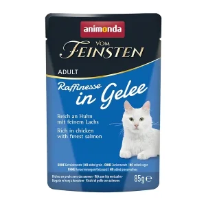 Vom Feinsten Adult Raffinesse reich an Huhn mit Lachs 85g | DAS FUTTERHAUS