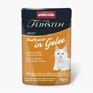 Vom Feinsten Adult Raffinesse reich an Huhn mit Pute 85g | DAS FUTTERHAUS