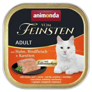 Vom Feinsten Adult Schlemmerkern mit Huhn, Rindfleisch & Karotten 100g | DAS FUTTERHAUS
