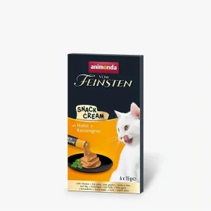 Vom Feinsten Adult Snack mit Huhn + Katzengras 90g | DAS FUTTERHAUS