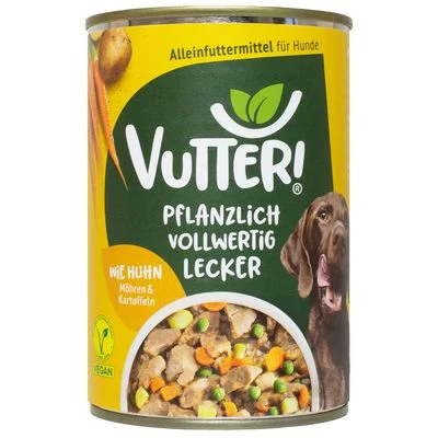 Vutter! Nassfutter wie Huhn 400g