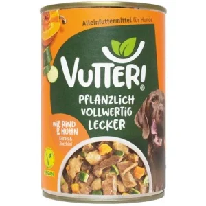 Vutter! Nassfutter wie Rind&Huhn 400g