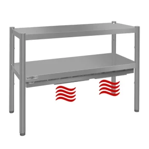 Wärmebrücke ECO - 1000x370mm - mit 2 Etagen - Höhe: 725mm - HaustierPro