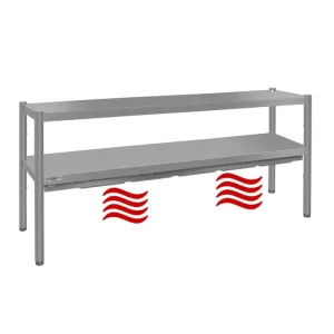 Wärmebrücke ECO - 2000x370mm - mit 2 Etagen - Höhe: 725mm - HaustierPro