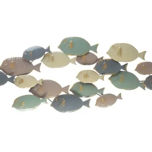 Wandobjekt Fisch FERMIUM Metall 47 cm Bunt für Süßwasseraquarien - HaustierPro