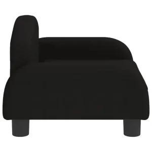 Wasserabweisend Hundebett Schwarz 50x40x30 cm Stoff - HaustierPro