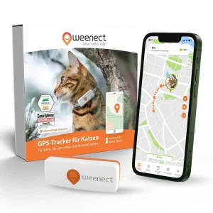 Weenect XS GPS Tracker für Katzen - Weiß