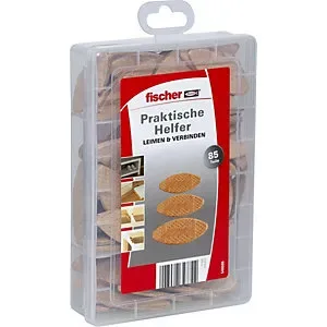 Weichgepolsterte Praktische Helfer Leimen/Verbinden, Box aus hochwertigem Kunststoff, ab 3 Stk, 85-teilig. - HaustierPro
