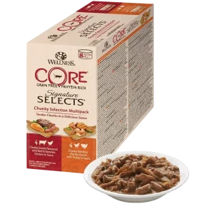 Wellness CORE Multipack Chunky Selection 632 g
