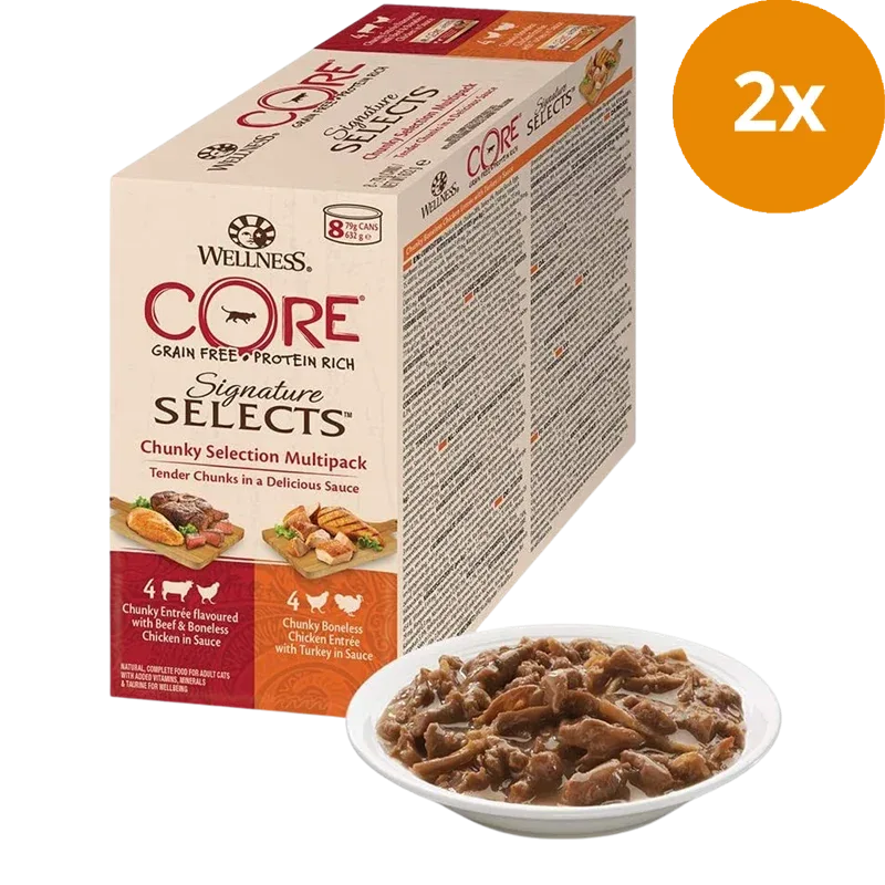 Wellness CORE Multipack Chunky Selection 632 g - Image 2
