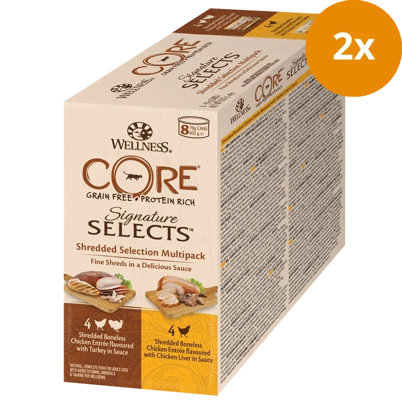 Wellness CORE Multipack Shredded Selection 632 g - Image 2