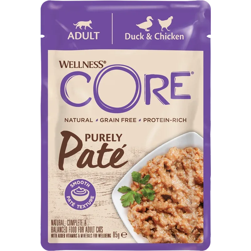 Wellness CORE Purely Paté Ente & Huhn 85 g