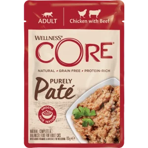 Wellness CORE Purely Paté Huhn & Rind 85 g