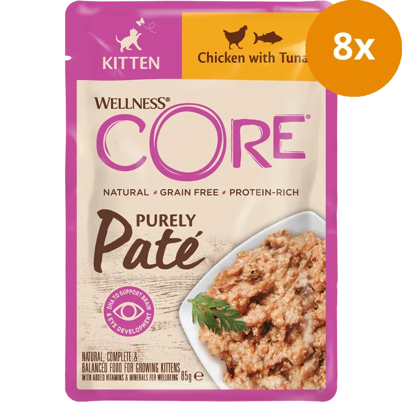 Wellness CORE Purely Paté Kitten Huhn & Thunfisch 85 g - Image 2