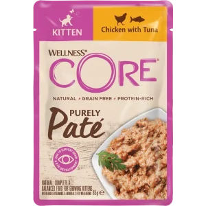 Wellness CORE Purely Paté Kitten Huhn & Thunfisch 85 g