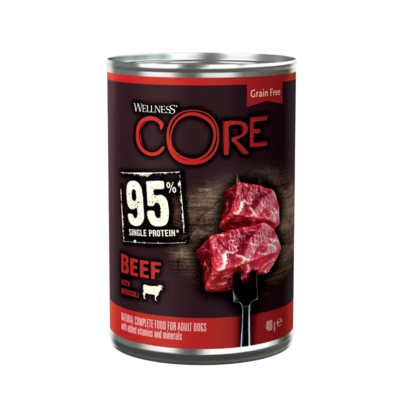 Wellness CORE Rind & Brokkoli 400 g