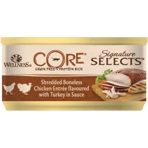 Wellness CORE Shredded Huhn & Truthahn 79 g