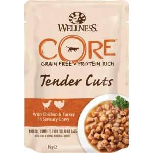 Wellness CORE Tender Cuts Huhn & Truthahn in Sauce 85 g